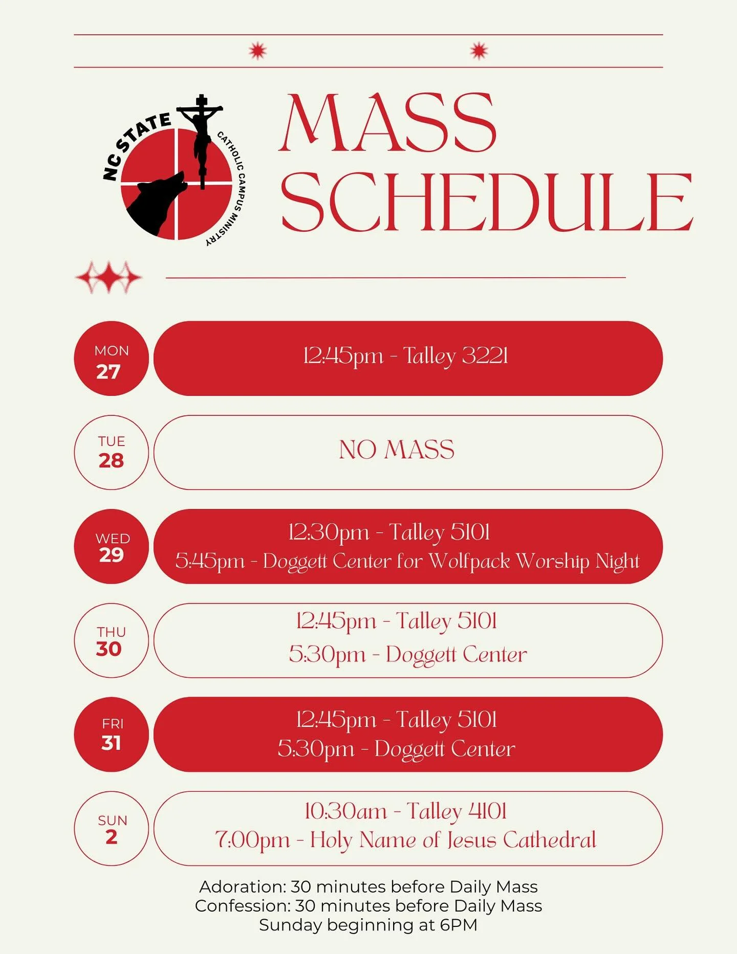 What’s coming up at CCM!!!