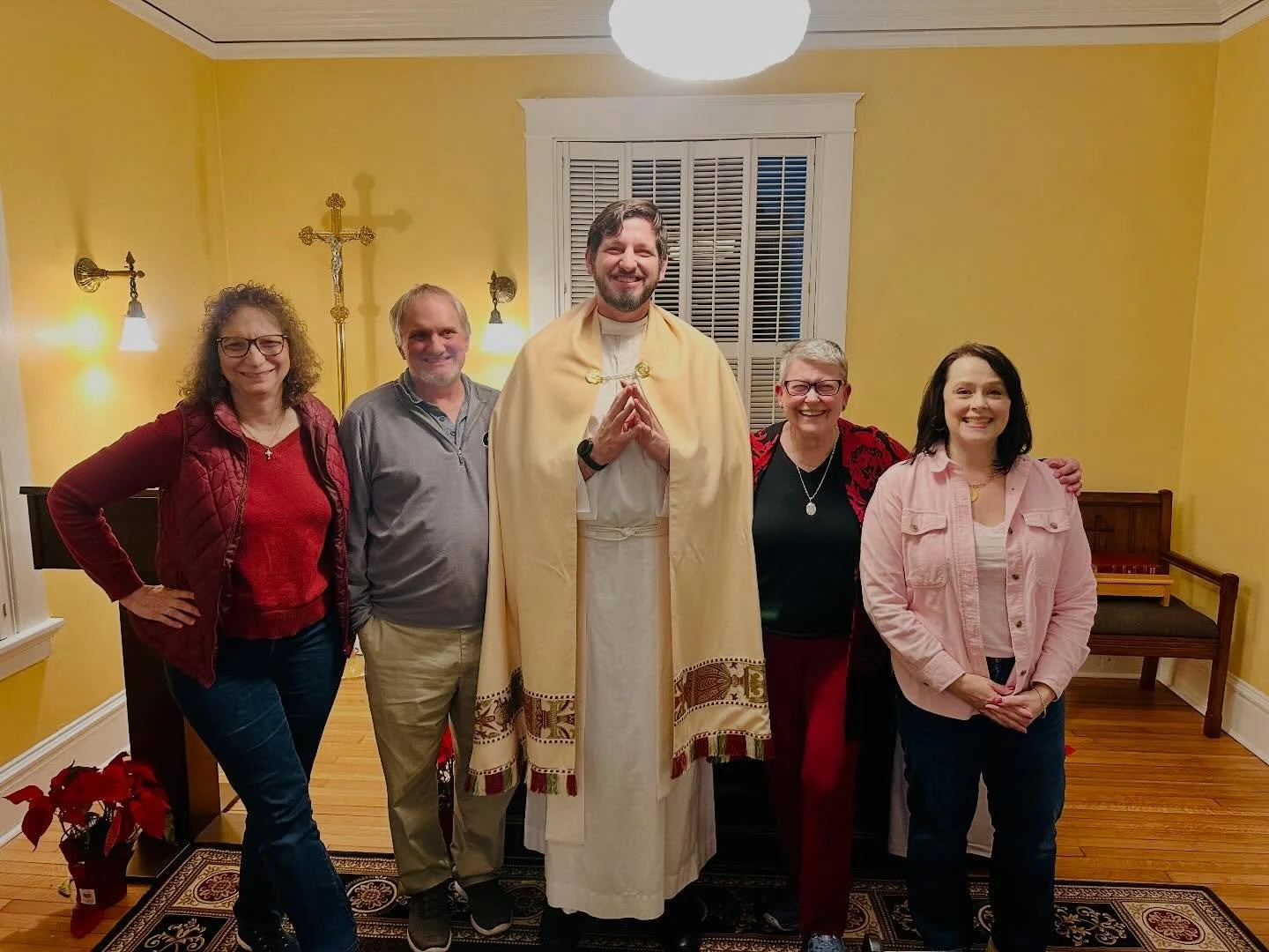 Thank you to the team from Encounter Ministries (including Fr. Stephen Ellis) who braved the cold to come to our Doggett Center last night to lead us in a beautiful evening of prayer, Adoration, talks and Praise &amp; Worship music!🙏🏻🎶

It was won