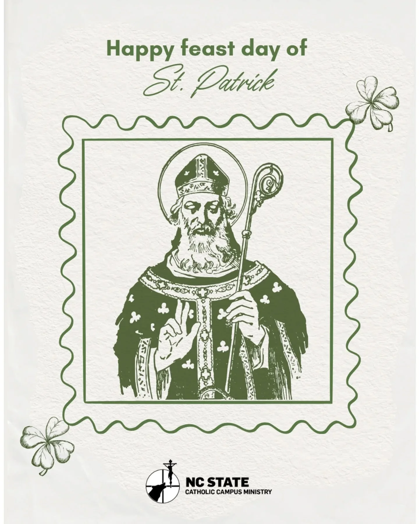Happy Feast day of St. Patrick!