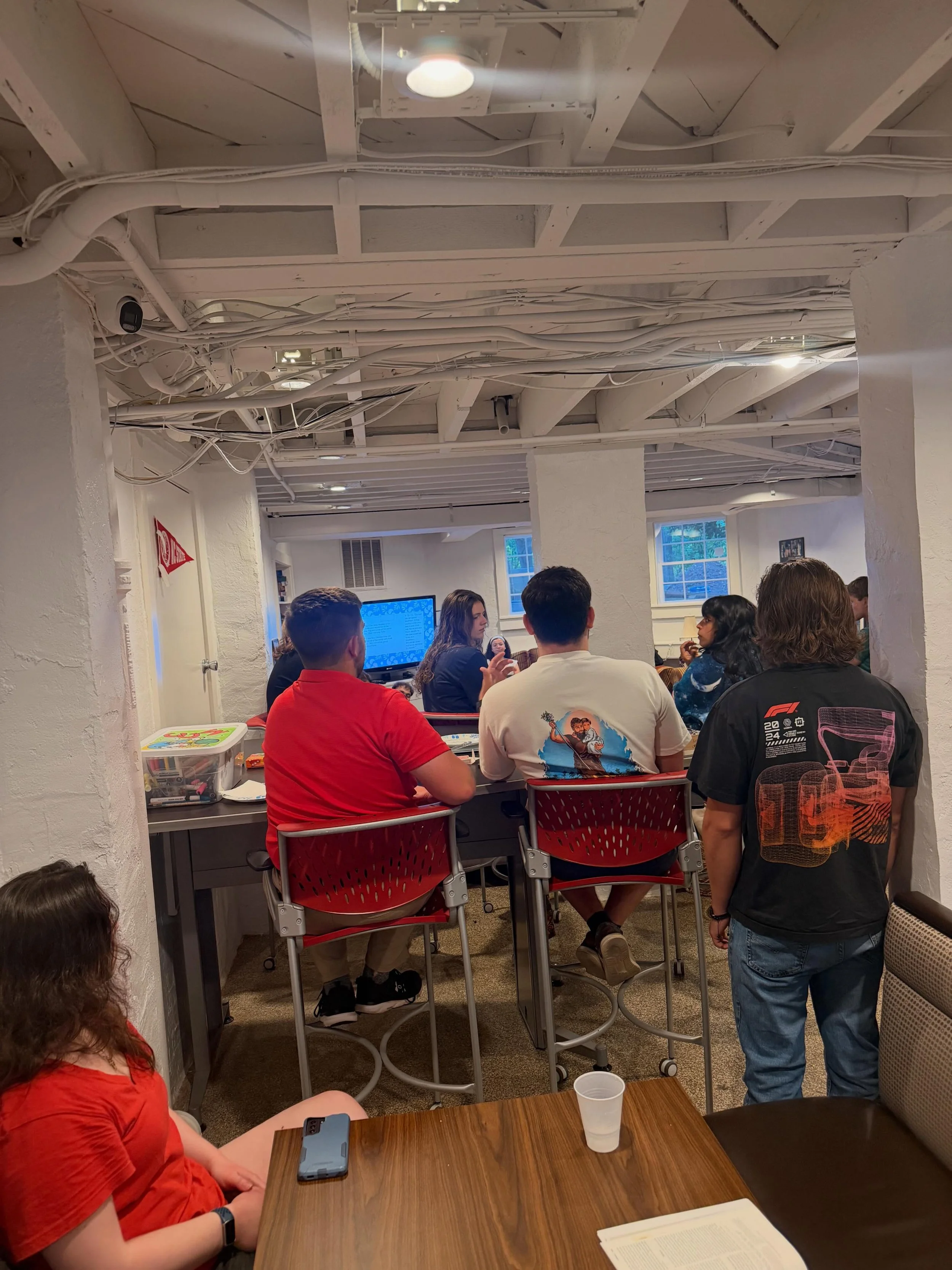 A packed house in the Doggett Center tonight for our Wednesday night Bible Study!🙌🏻

All NC State CCM peeps who are around this summer are welcome to join us! As well as college students from other schools who are home for the summer.

All are welc