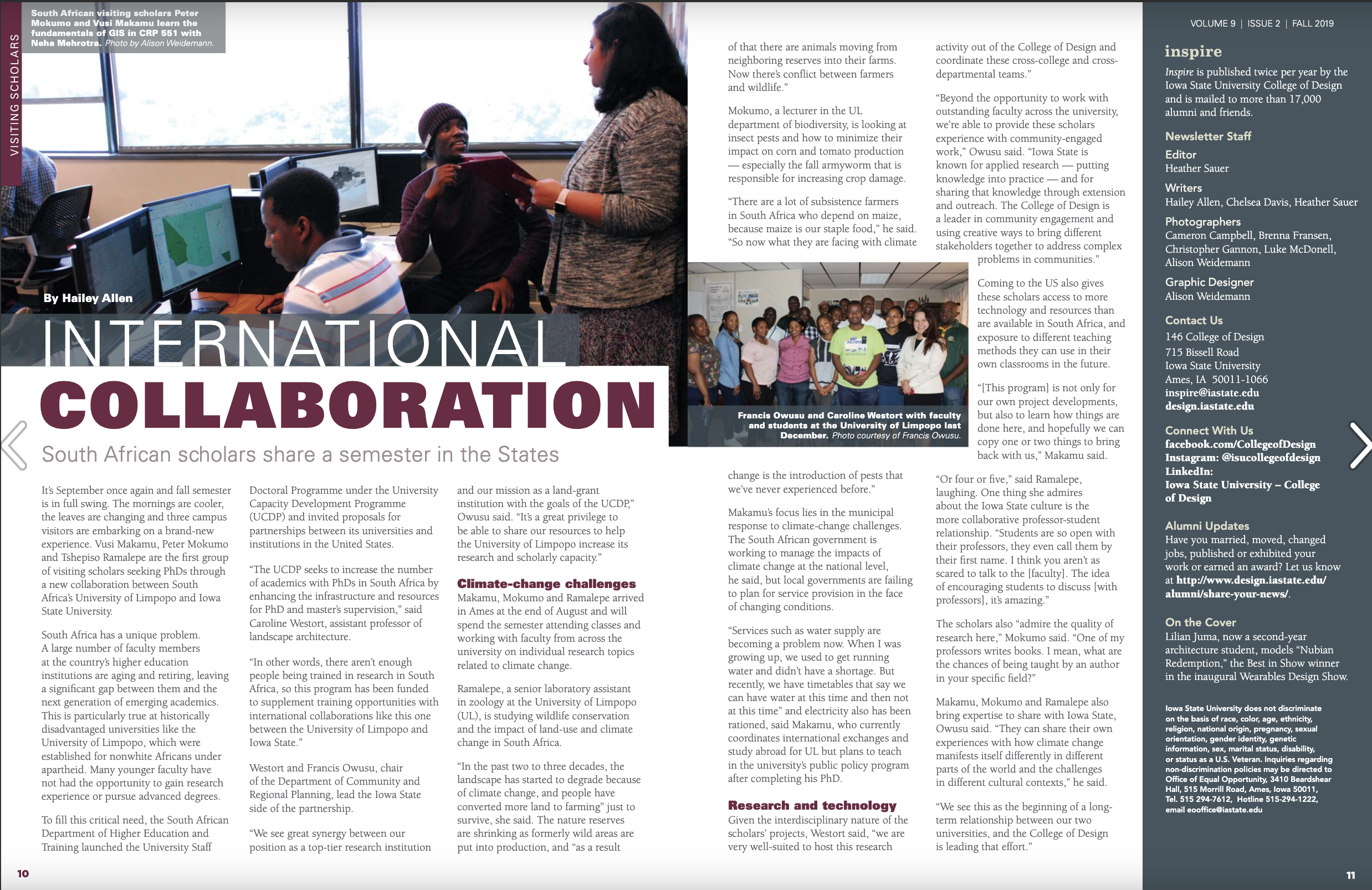 International Collaboration