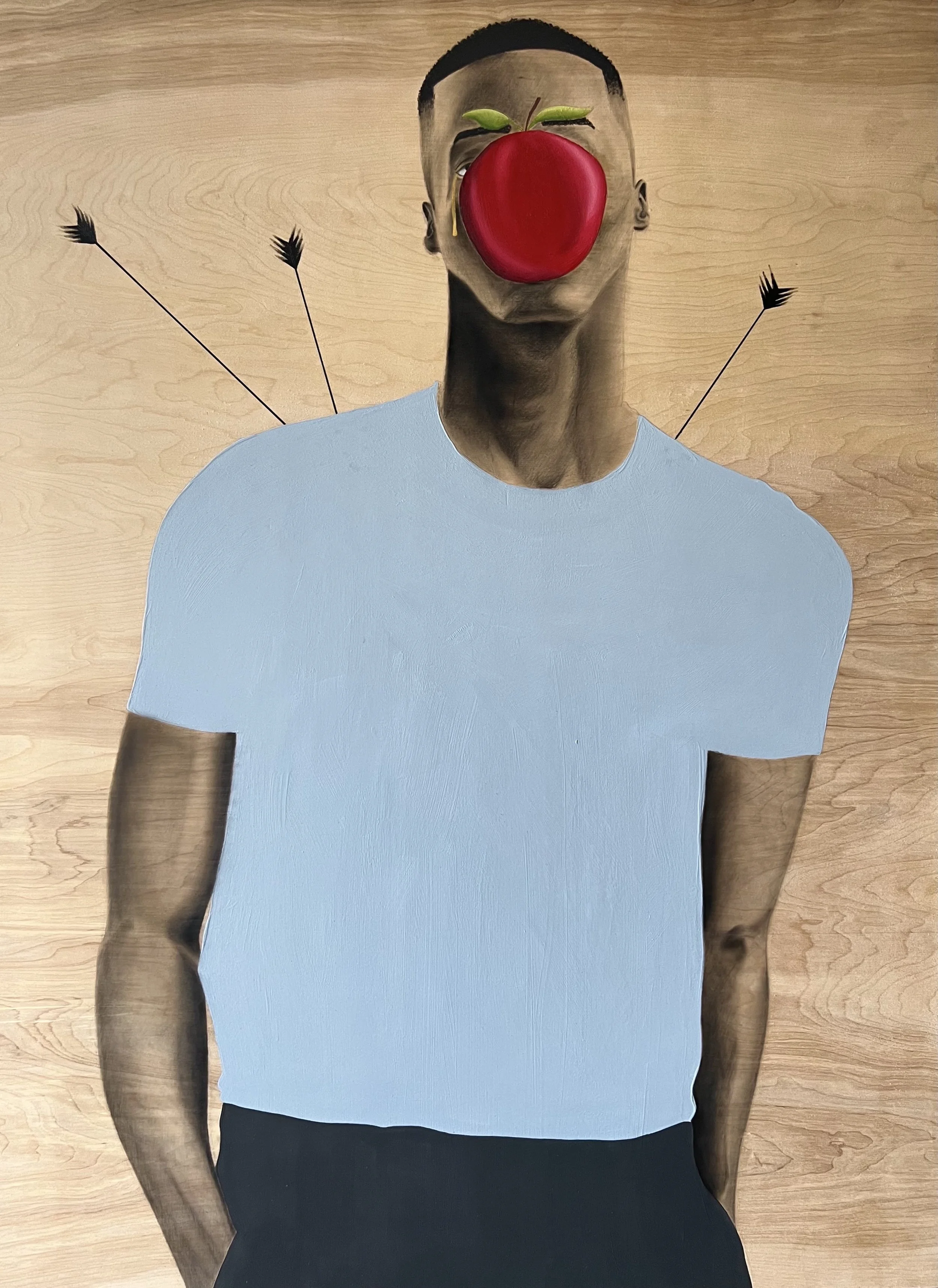 Jamaal Durr_Everything's Fine_Mixed Media on Wood_36x48.jpg