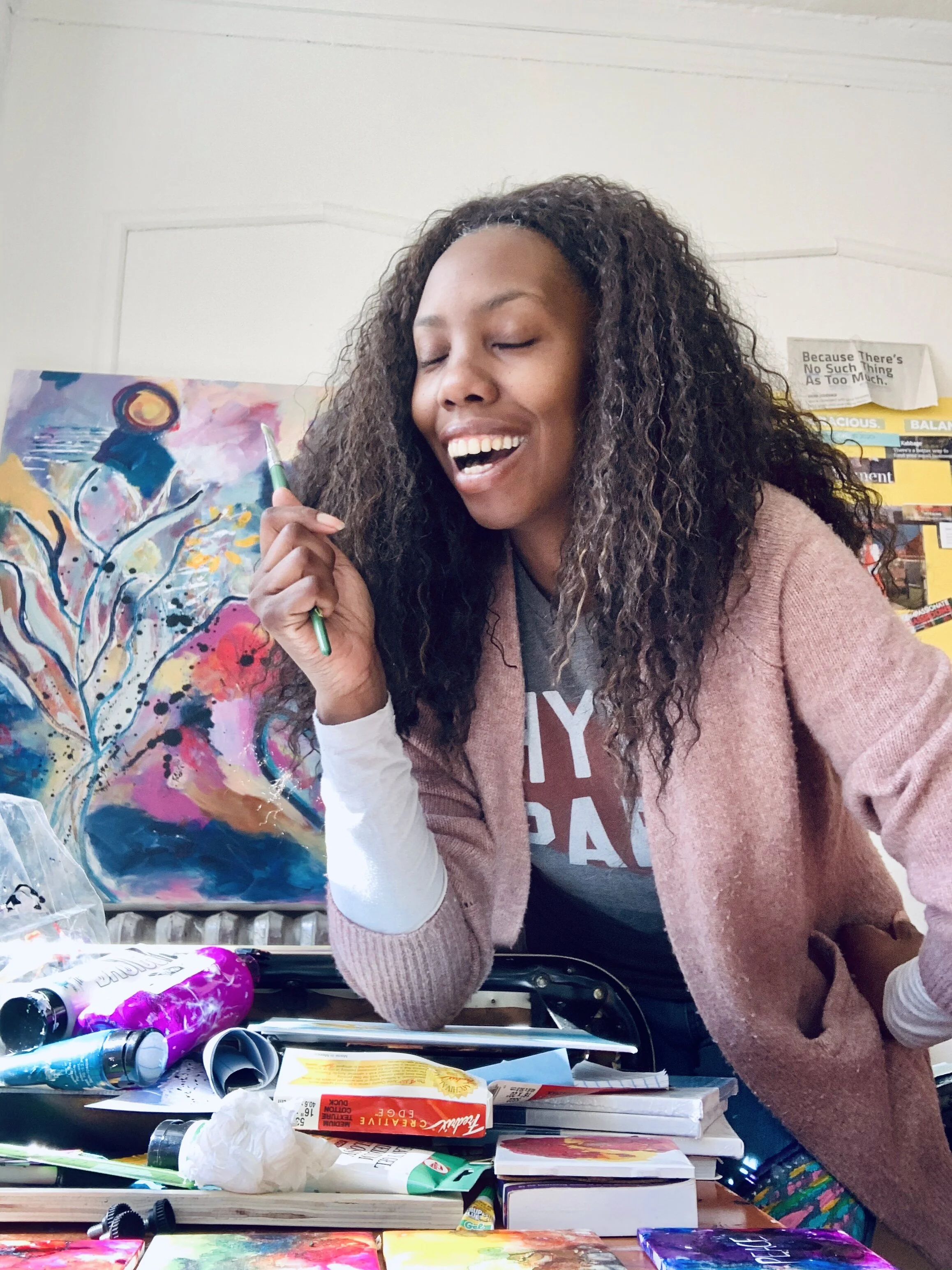 She lives and breathes creativity...