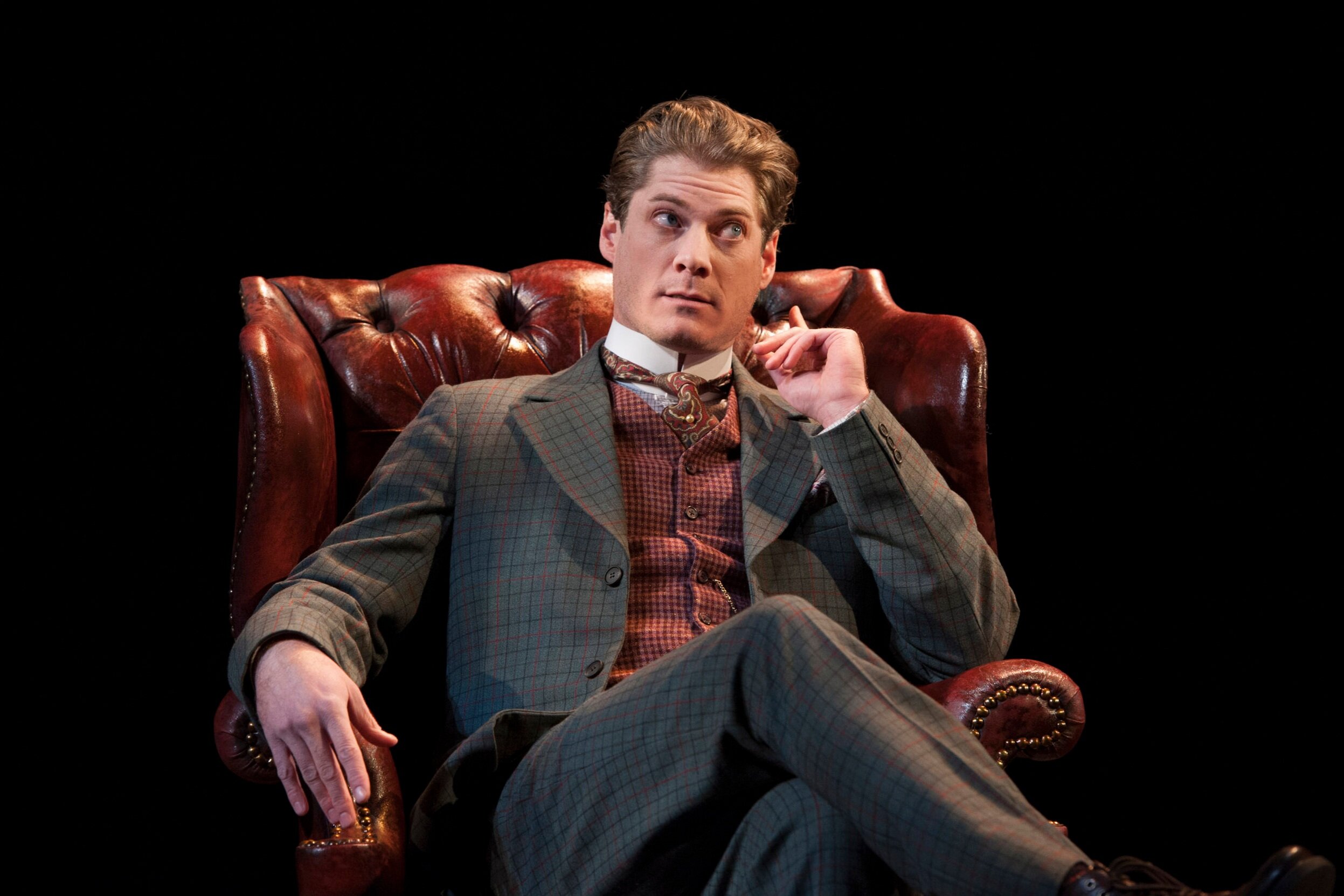  Gregory Wooddell in  Baskerville: A Sherlock Holmes Mystery . Photo: Margot Schulman 