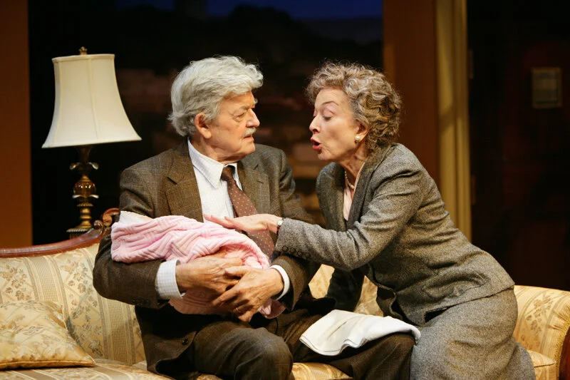  Hal Holbrook and Dixie Carter in  Be My Baby,  The Alley Theatre 