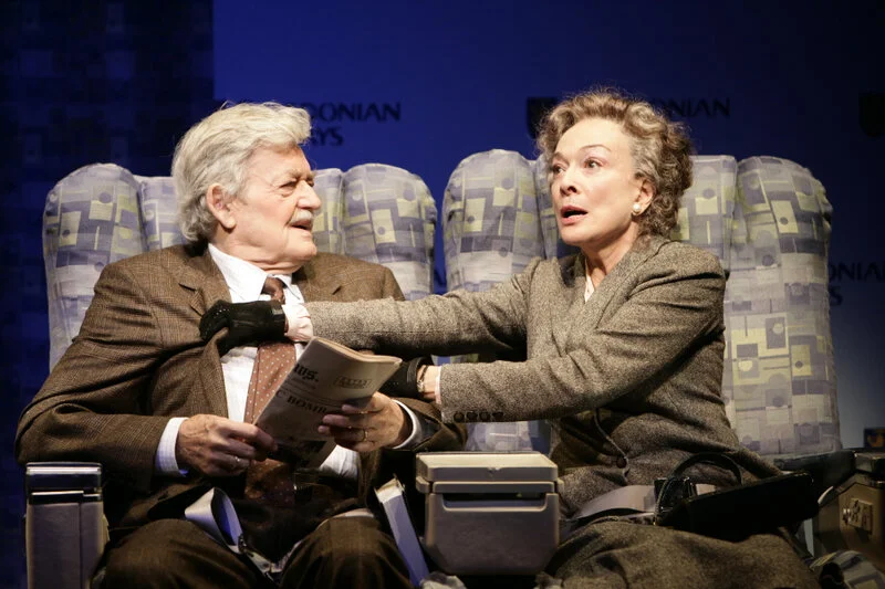  Hal Holbrook and Dixie Carter in  Be My Baby,  The Alley Theatre 
