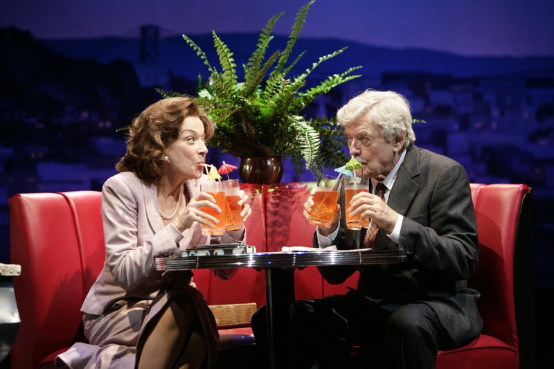  Hal Holbrook and Dixie Carter in  Be My Baby,  The Alley Theatre 