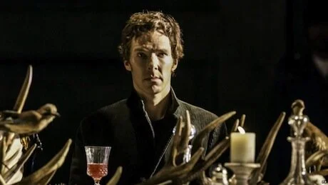 Close up on Cumberbach