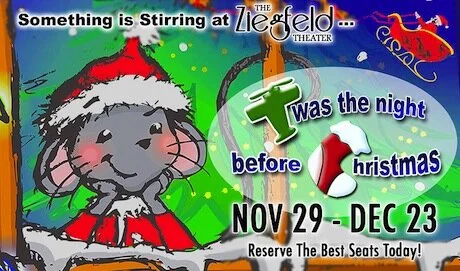 Review: Ken Ludwig’s “‘Twas The Night Before Christmas” at Ziegfeld Theater