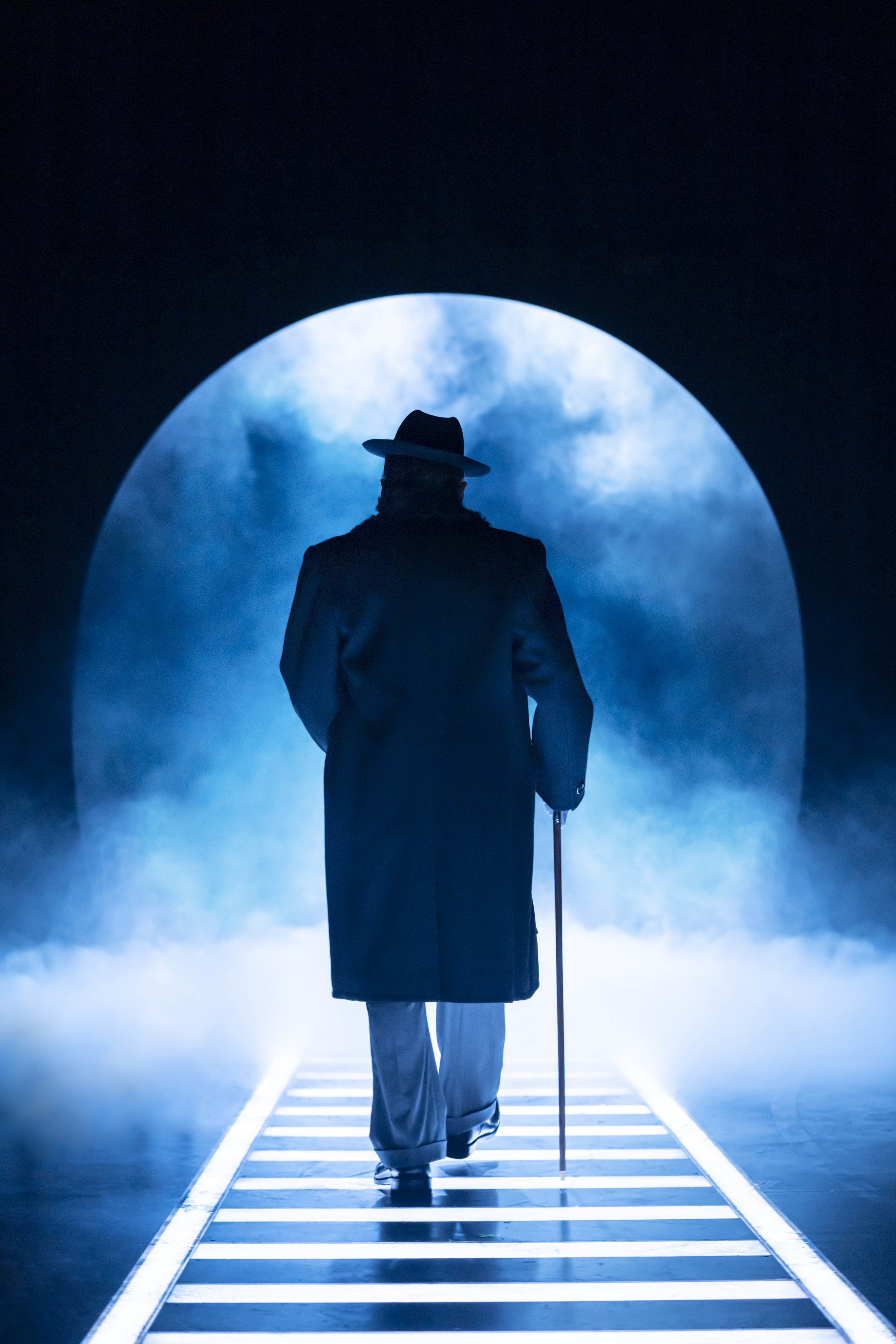 Henry Goodman as Hercule Poirot in Murder on the Orient Express at Chichester Festival Theatre