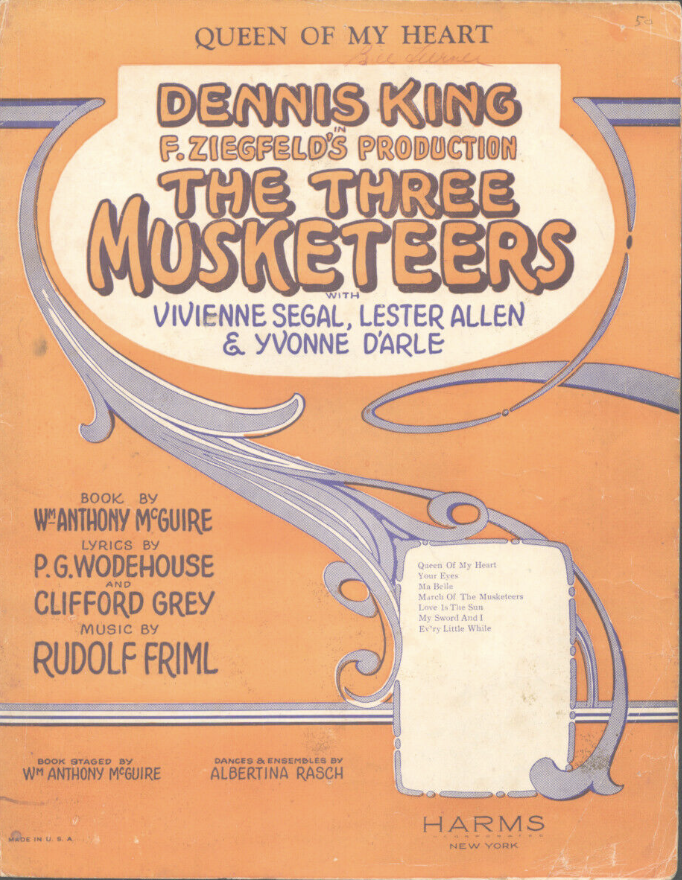 Fun Theatre Facts: The Three Musketters, an Operetta