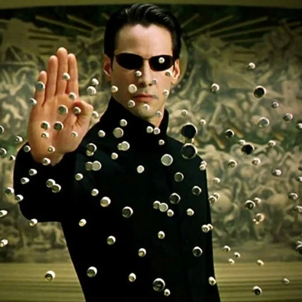 What do The Matrix &amp; Shakespeare have in common?

Keanu Reeves!

In addition to starring as the protagonist Neo in the hit franchise The Matrix, Keanu Reeves also starred as Don John in Kenneth Branagh&rsquo;s 1998 celebrated film version of Much