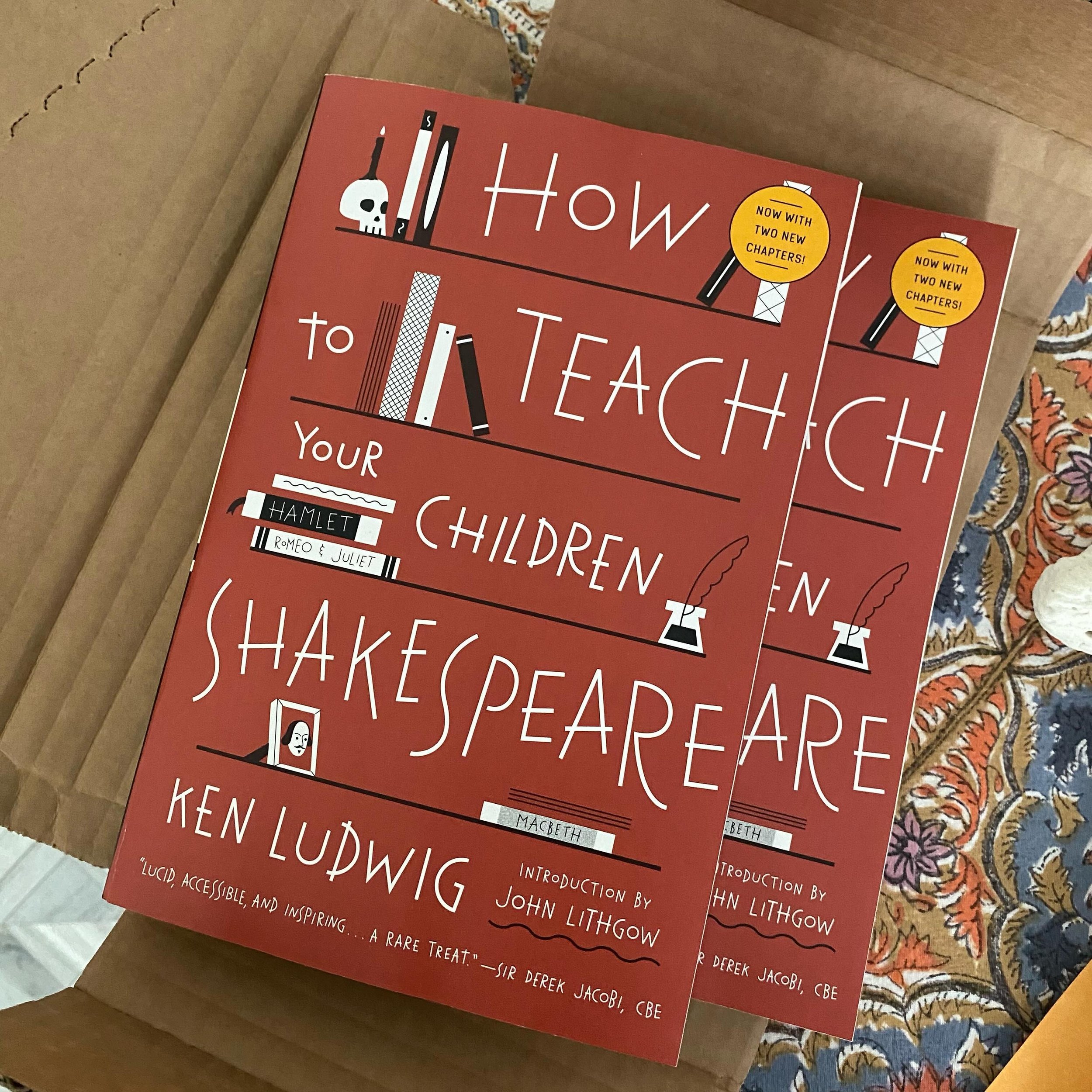 Best in mail! 

#howtoteachyourchildrenshakespeare #justarrived #ondoorstep #newedition #bestinmail #bestinshow