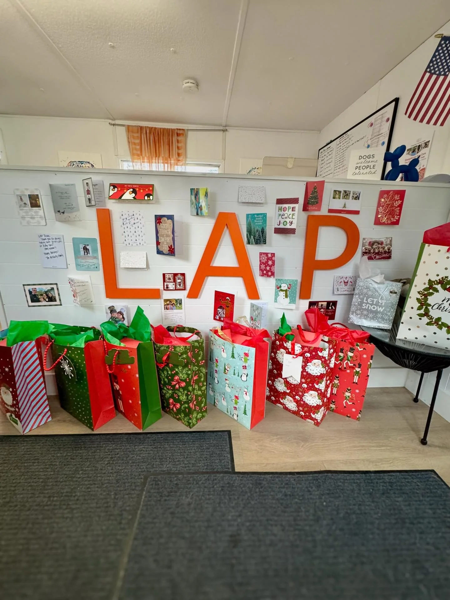 Warmest Happy Holidays from LAP to yours! 🎄 This holiday season, we're reflecting on an incredible 10th year, all thanks to our amazing clients and dedicated staff. We're honored to care for your beloved pooches. Huge thanks to @noonhillgrill for ca