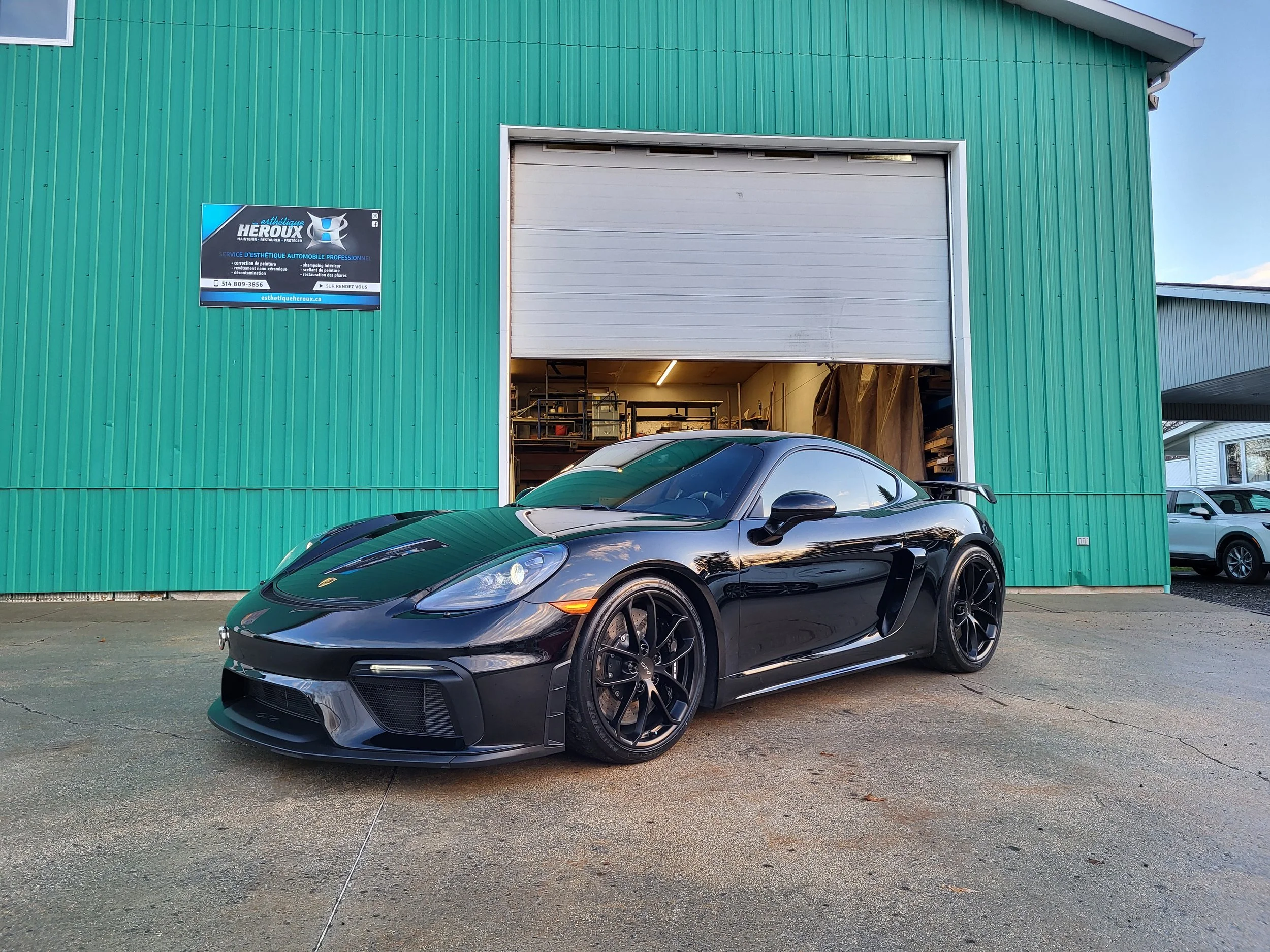 Porsche Gt4 nano-céramique Fireball