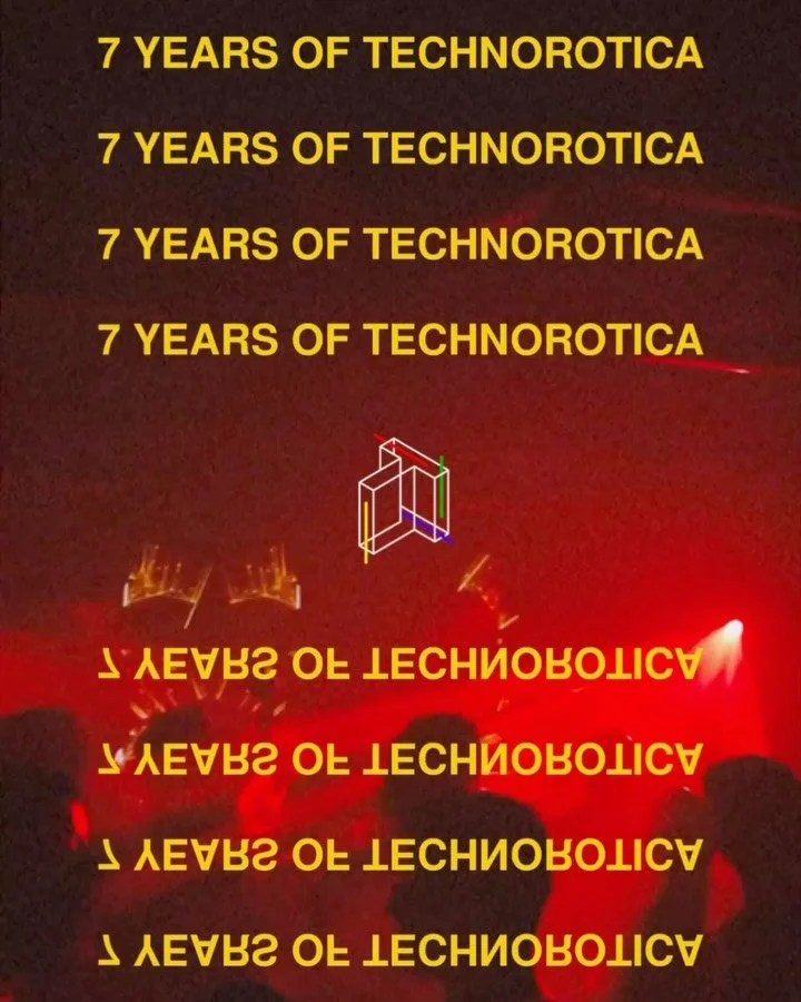 POV: you getting lost in the groove all night this Saturday, August 23rd ✨ celebrating 7 years of Technorotica &bull; artistry, intentionality, community and inclusivity 🔸

featuring groove therapy by Technorotica artists:
@jejune.tx &bull; @stetra 