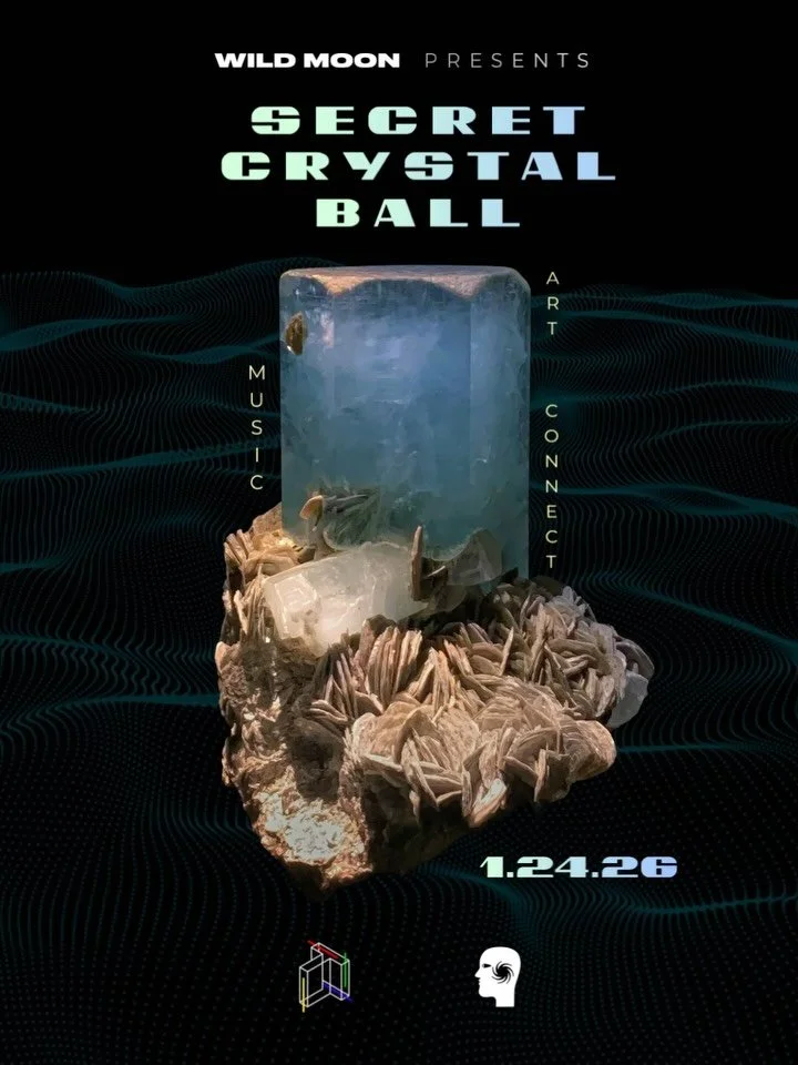 SAVE THE DATE &bull; 1.24.26

@wildmoontx , @_technorotica_ and @house__of__freqs invites you to a Secret Crystal Ball 🔮 where art moves, sound seduces, and connection becomes ritual 

Early bird tickets available 🔗 in bio