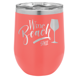 Personalized Polar Camel 12 oz. Vacuum Insulated Stemless Wine Tumbler