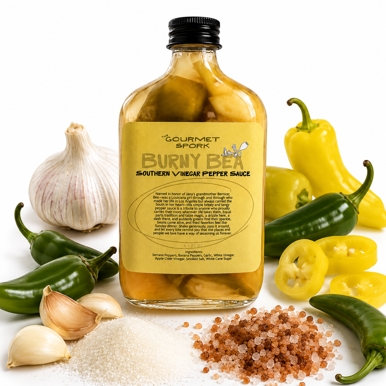BURNY BEA- SOUTHERN PEPPER SAUCE