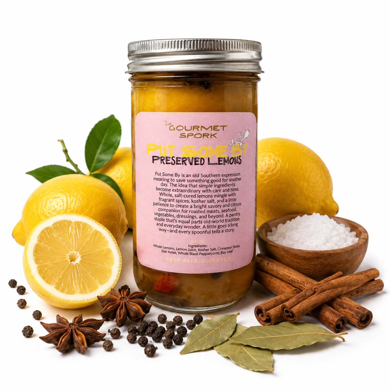 PUT SOME BY- PRESERVED LEMONS