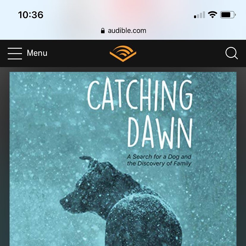 Catching Dawn is now available as an audio book! Boom! #catchingdawn