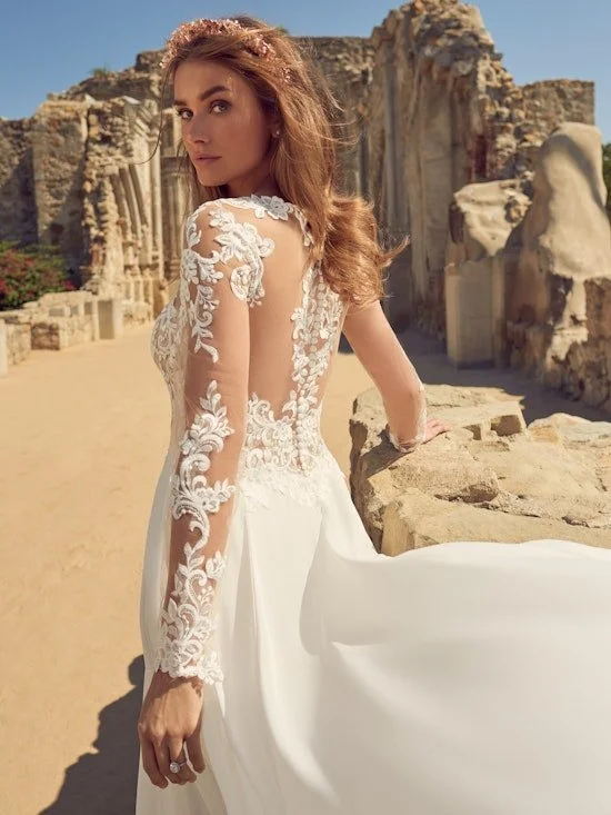 maggie sottero a line dresses Maggie Sottero Marguerite Wedding Dress