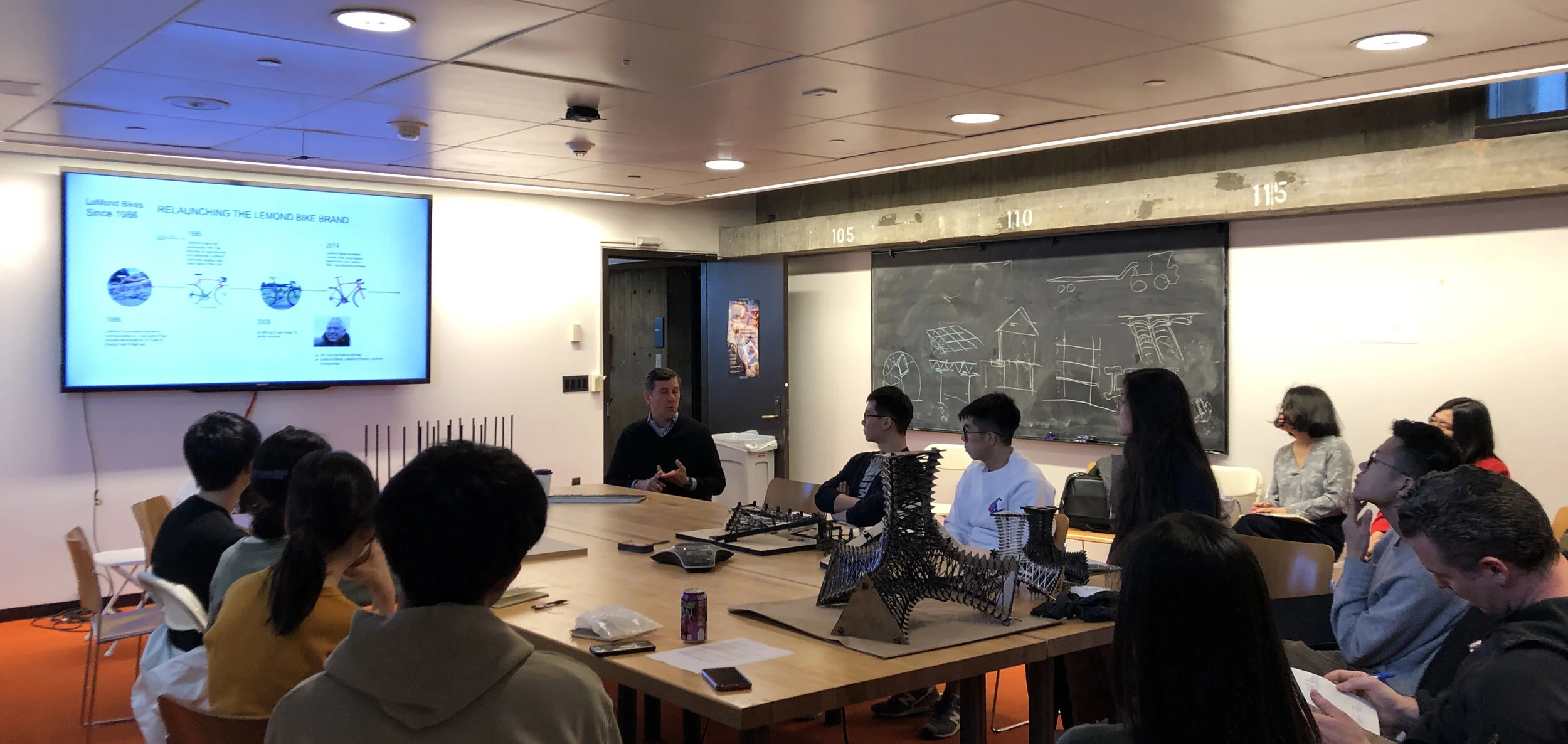  Tim McCarthy lecturing at YSoA 