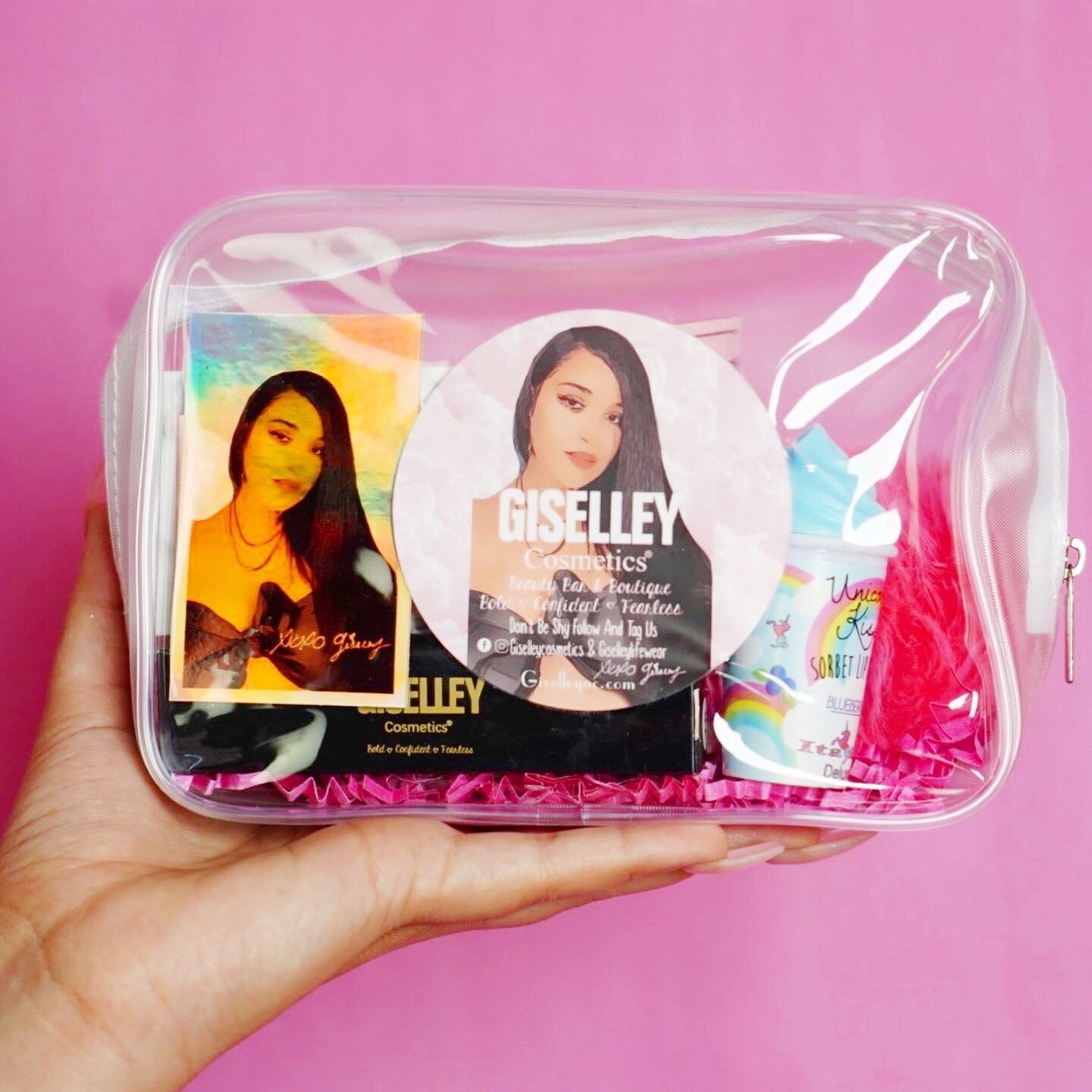 Giselley Cosmetics Makeup Pouch Set