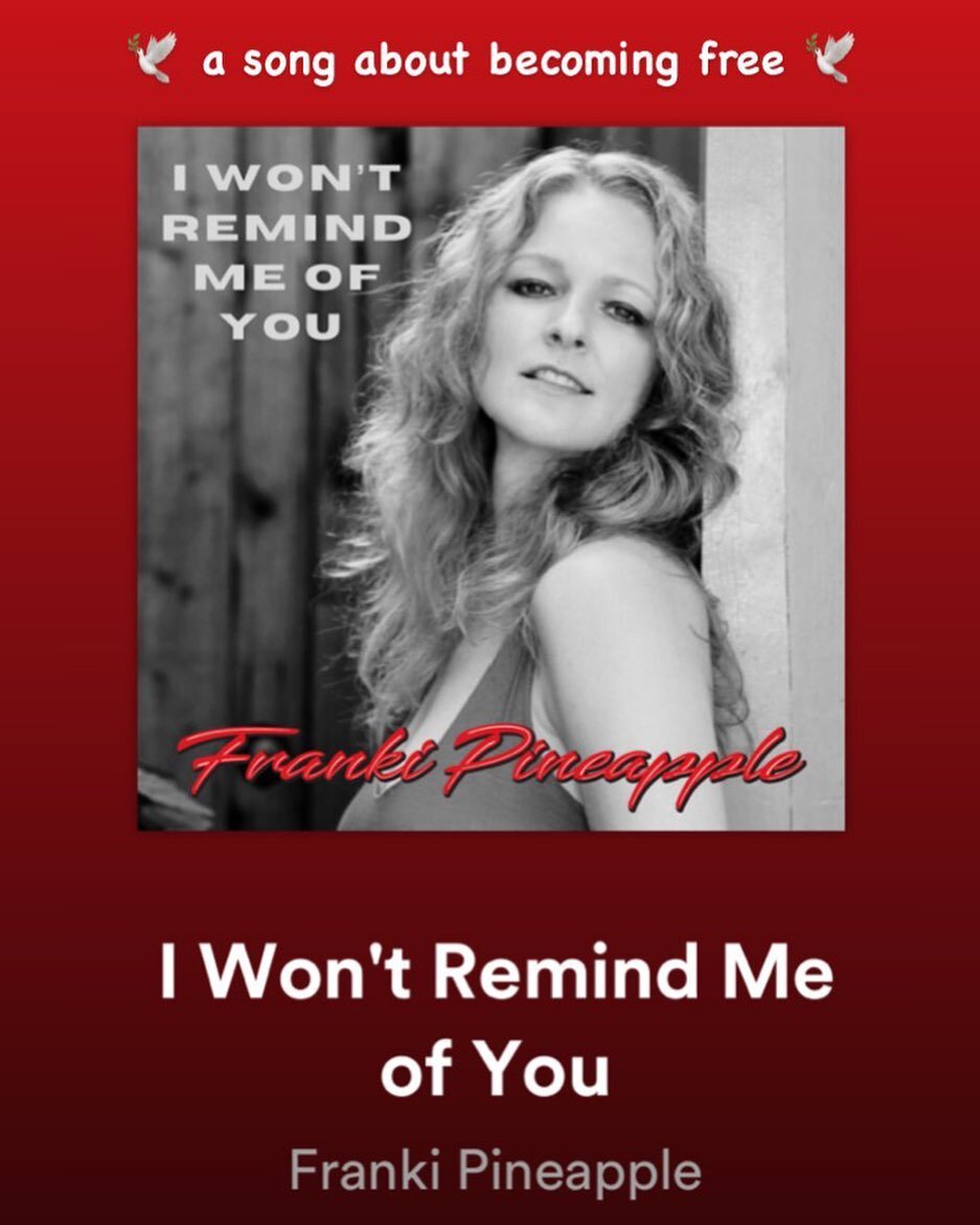 &ldquo;I Won&rsquo;t Remind Me of You&rdquo; came out yesterday. It&rsquo;s on all the music platforms if you wanna check it out. The only song out there with this particular title. I&rsquo;m so happy it&rsquo;s out. Quite the journey, right? Think I