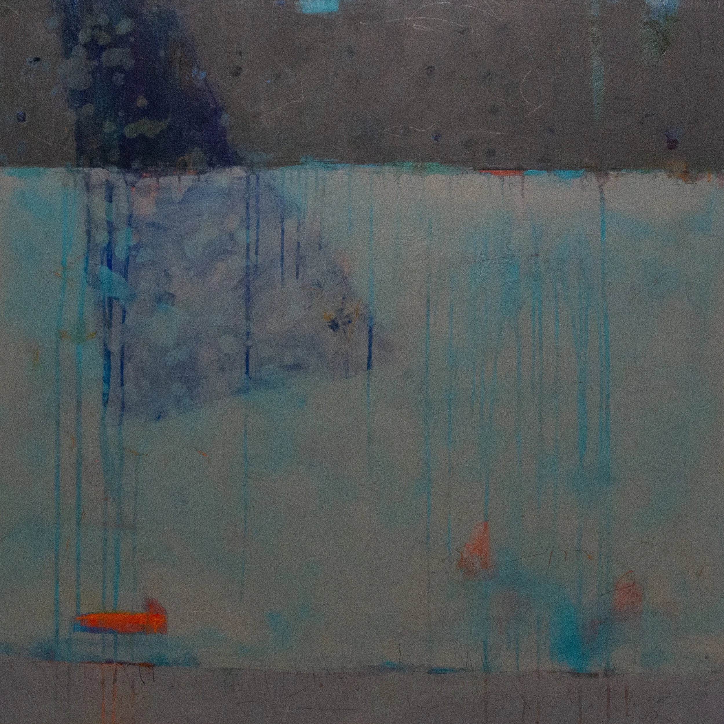 Untitled - 36x36 - acrylic on cradled panel