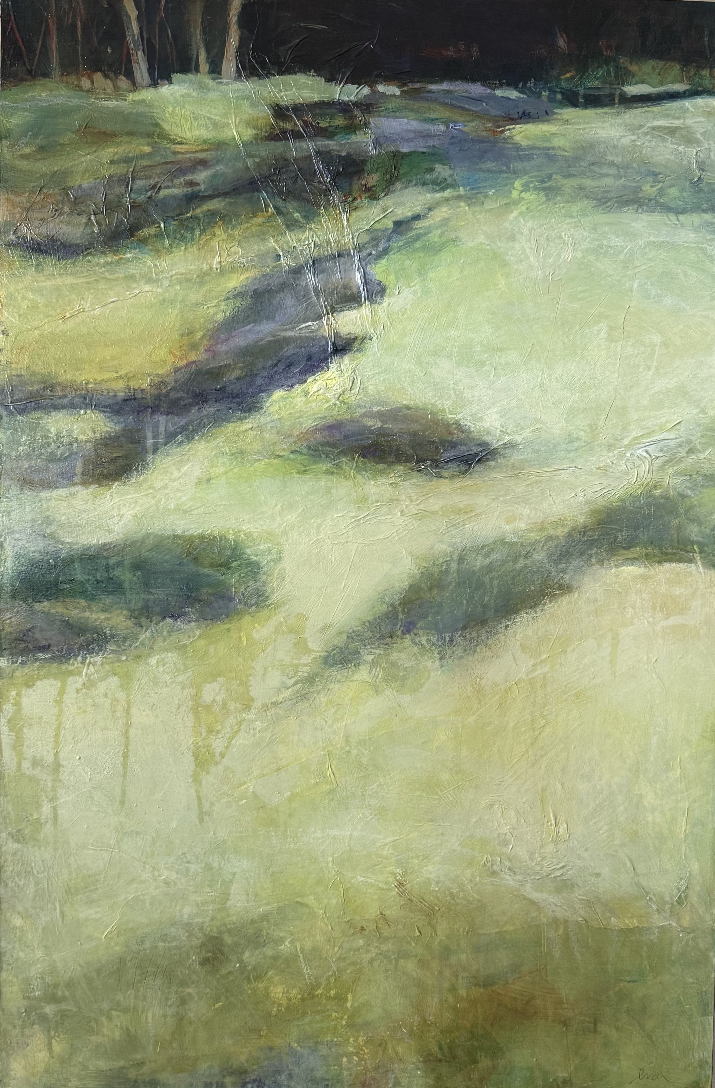 Shoreline - 24x36 cradled panel
