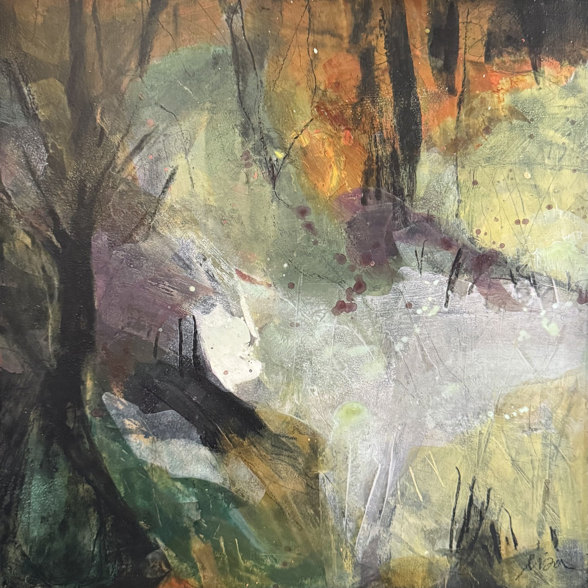 Fire light - 12x12 panel