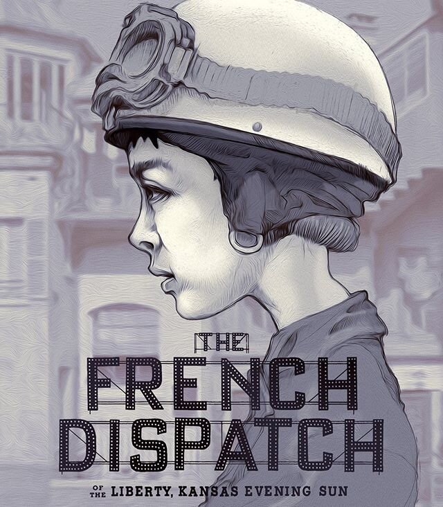 Have you seen the trailer for Wes Anderson&rsquo;s new film, &ldquo;The French Dispatch&rdquo;? This sketch is inspired by a couple of scenes and focuses on an image of the character played by actress Lyna Khoudri. It looks like Wes is channeling Fre