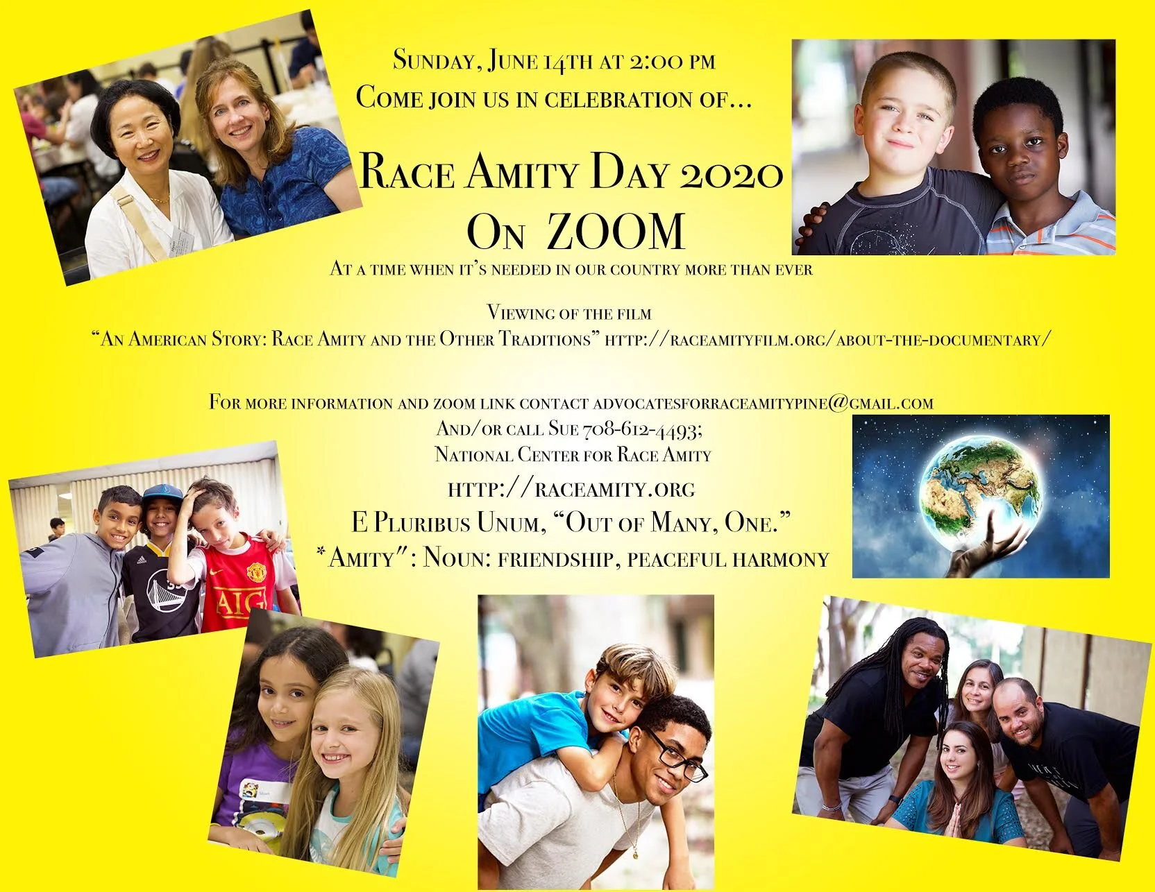 Race Amity Day 2020 (Local)