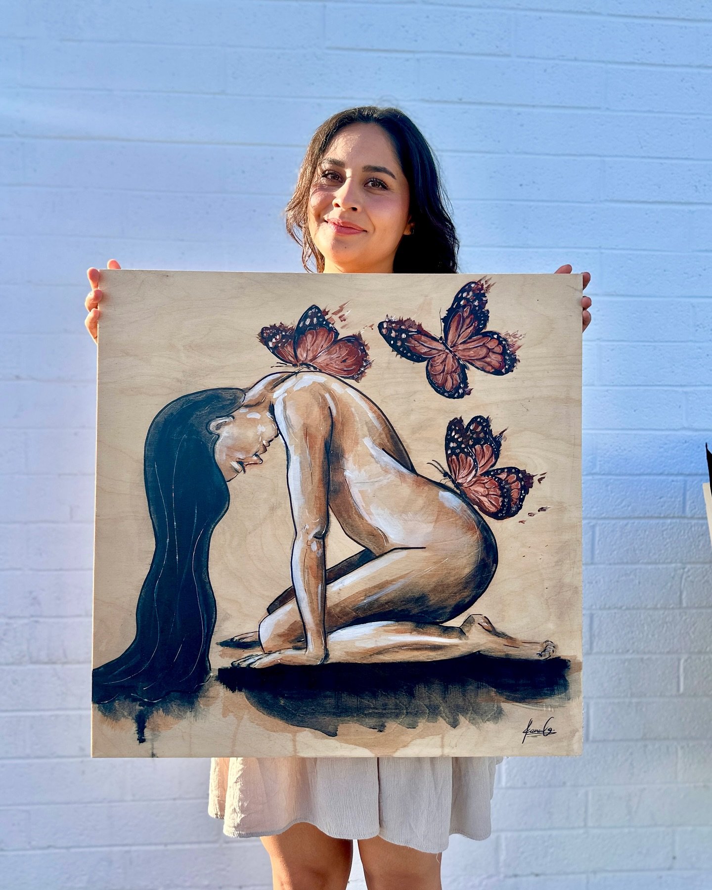 Hi friends! Created a new painting that will be displayed at @location1980 &lsquo;s Feminine Undertones show this Saturday, June 29th.
.
.
.
.
Whispers of Change
24&rdquo;x24&rdquo;
Acrylic on wood canvas

5-9 pm
1980 Placentia Ave, Costa Mesa CA 926