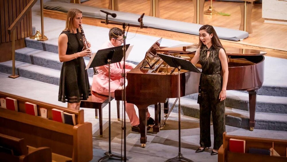  Schubert’s “Shepherd on the Rock”   with Alissa Roca, soprano and Jason Mulligan, piano, June 2019 