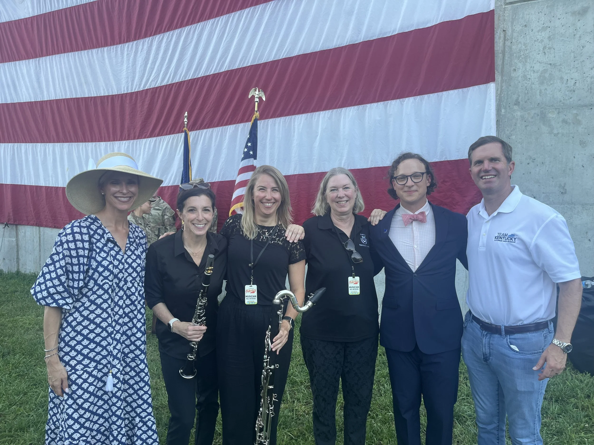"With the Governor"