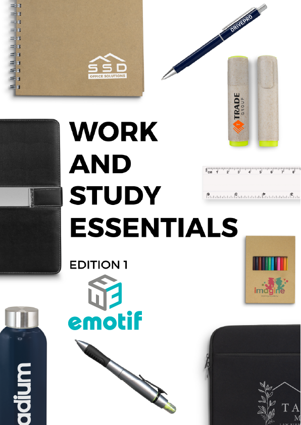 Work and Study Essentials Catalogue