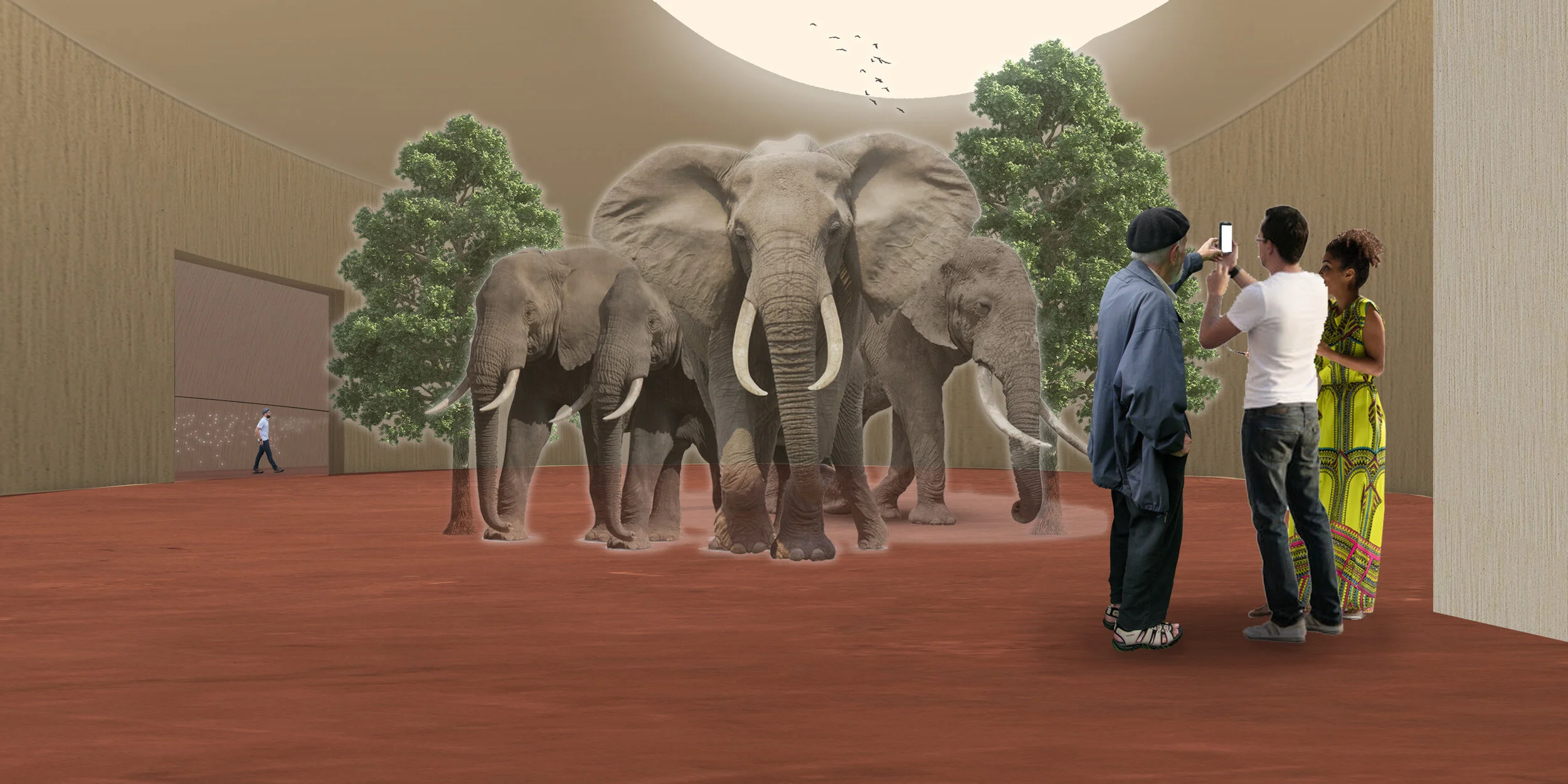 Elephant Graveyard Memorial | Holographic Space