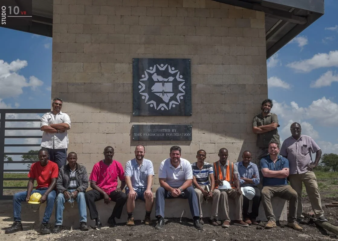 Fleischer Foundation Gate House and Water Kiosk Completion