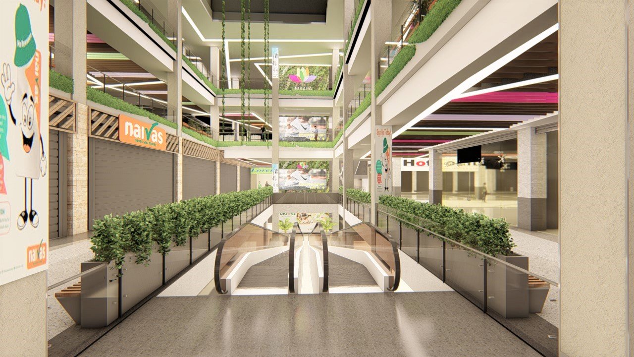 Imaara Mall Interior Architecture