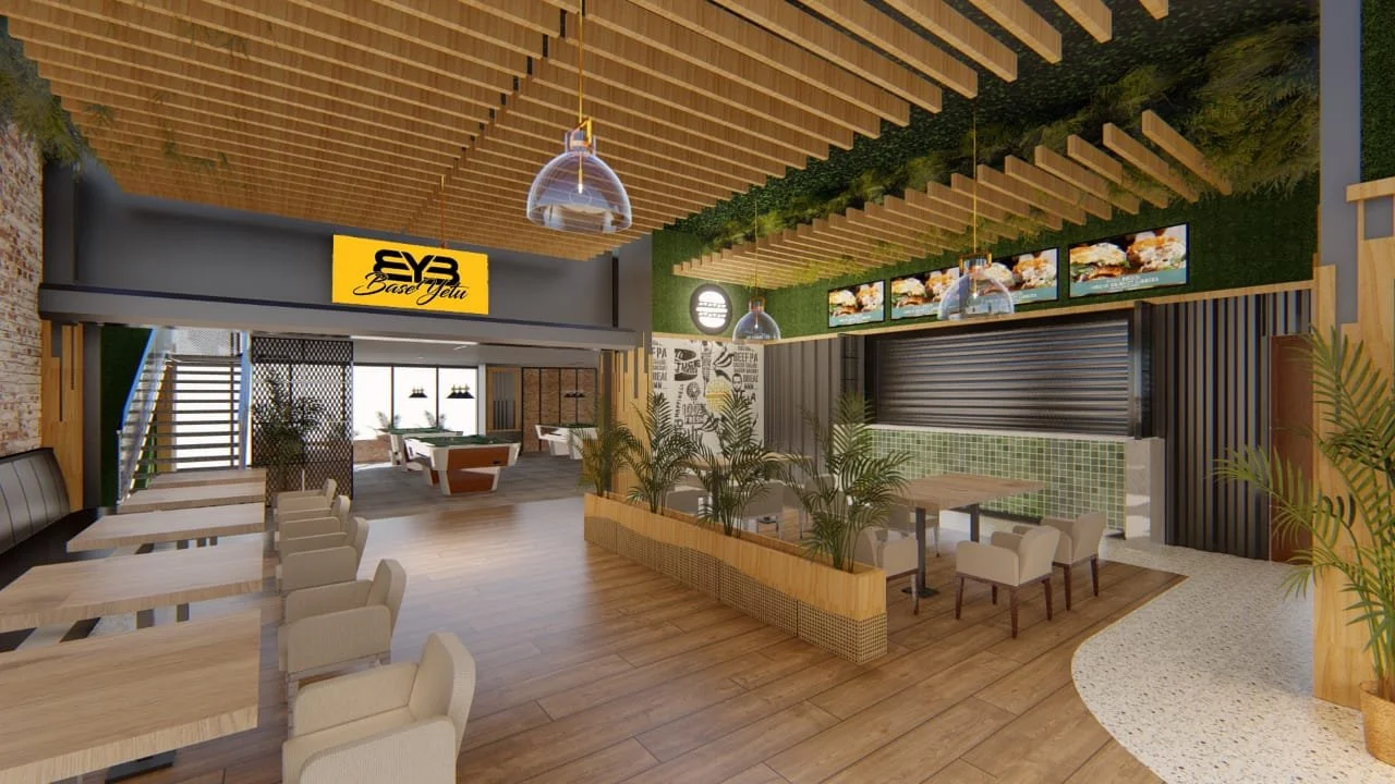 Imaara Mall Foodcourt Kenya Mombasa Road Interior Architect Contemporary Green Mushroom Design Chair Bench JKIA  (3).jpeg