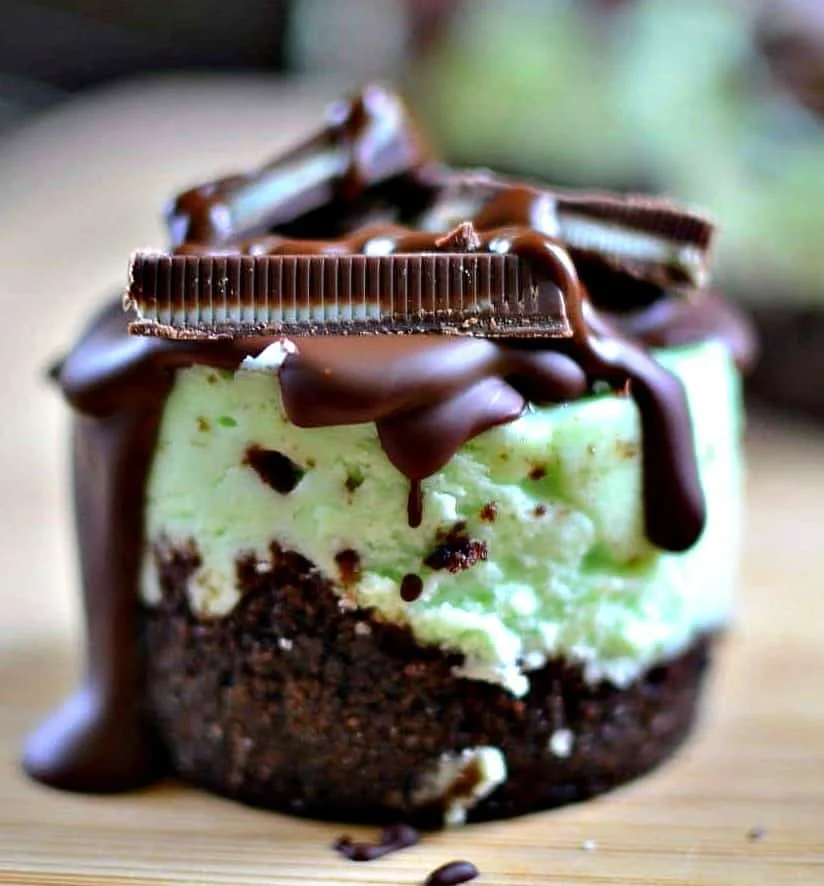 mint chip cheesecake