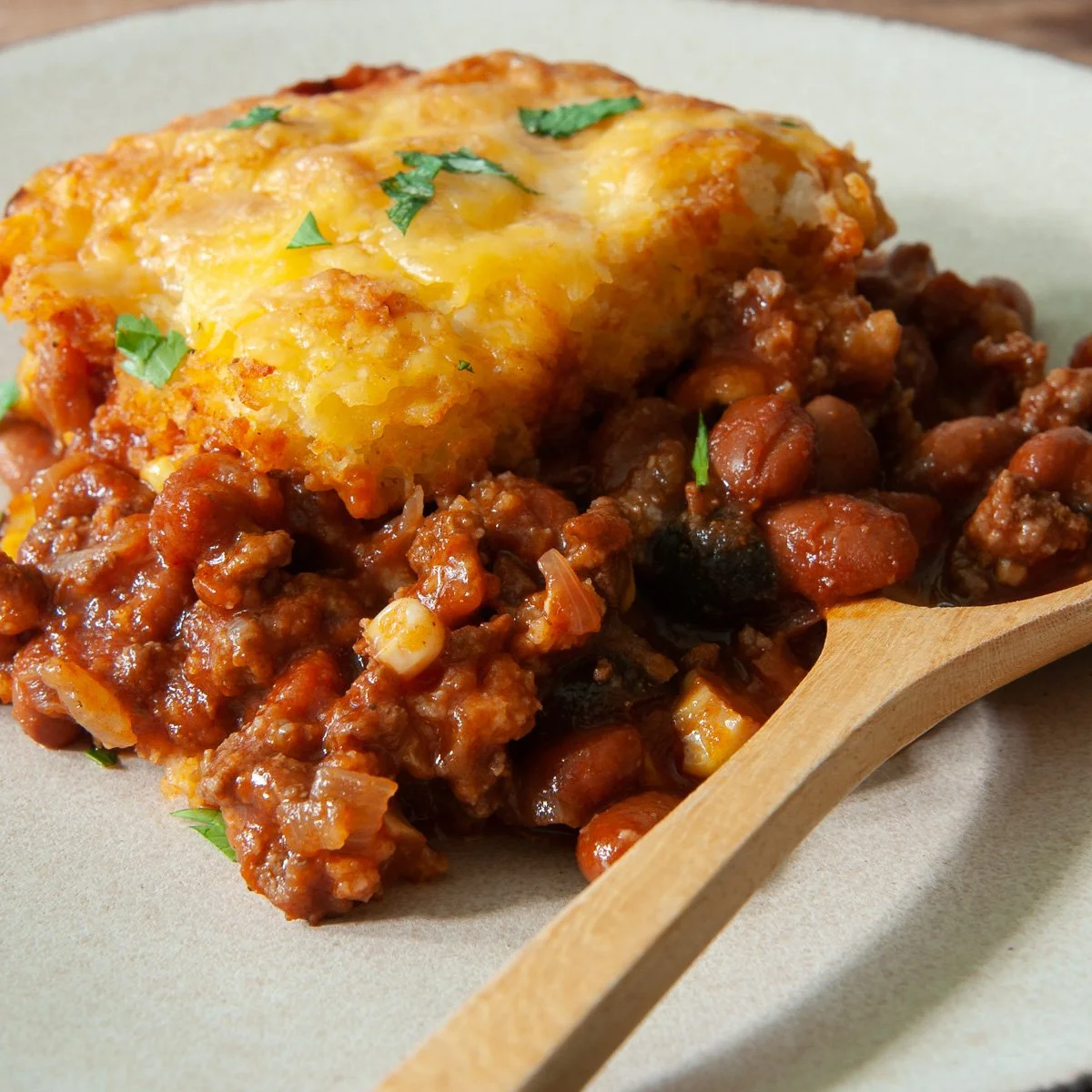 beef tamale pie