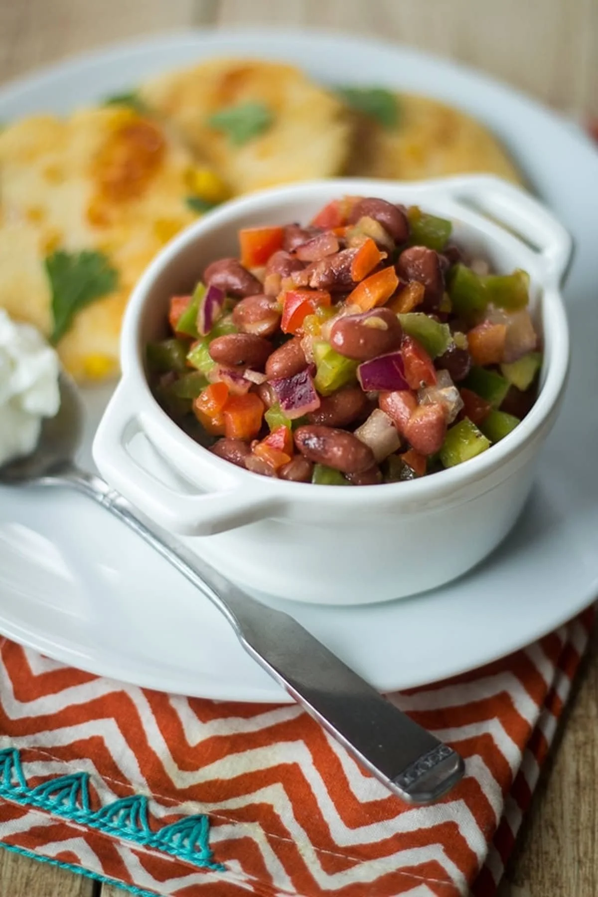 NEW! louisiana style red bean salad