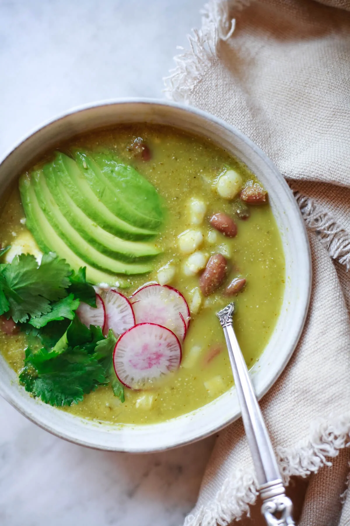 vegetarian pozole verde