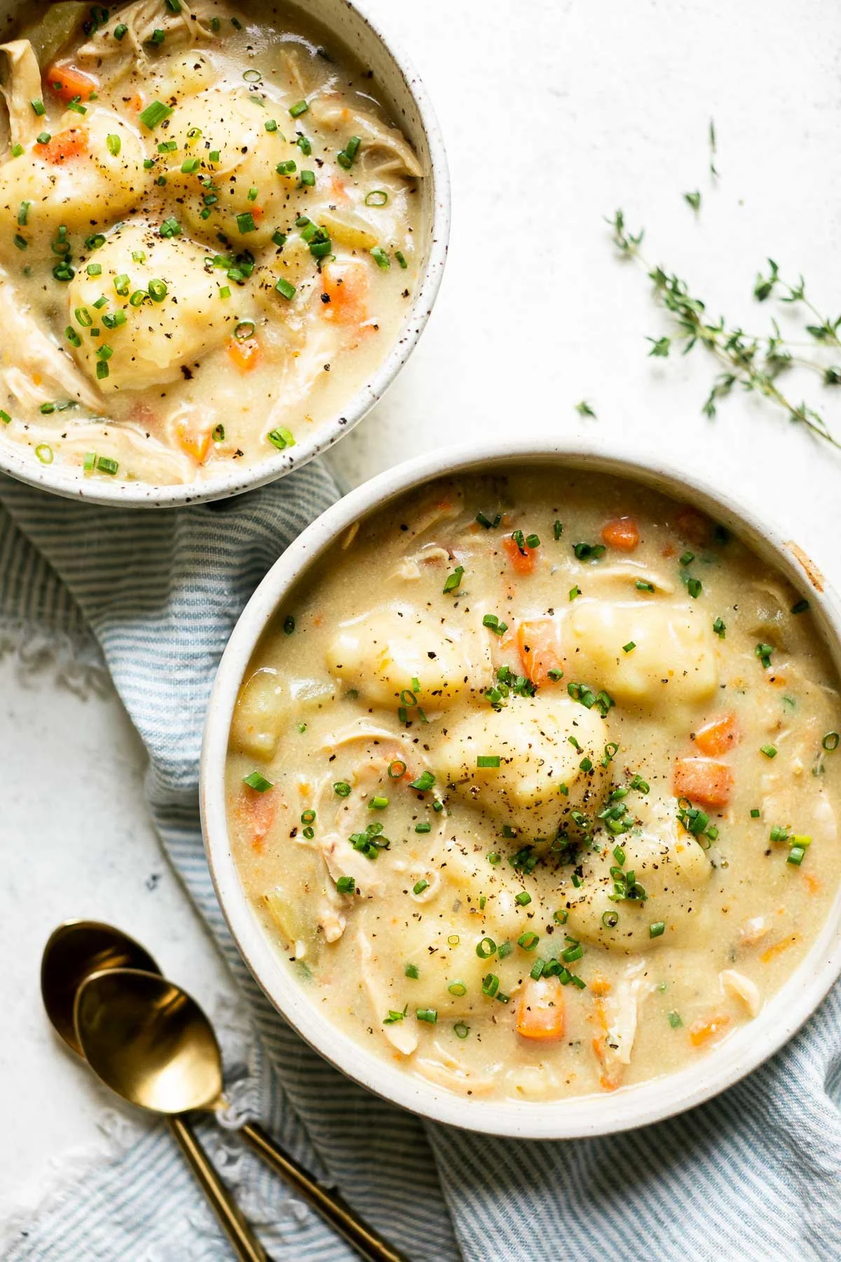 chicken + "dumplins"