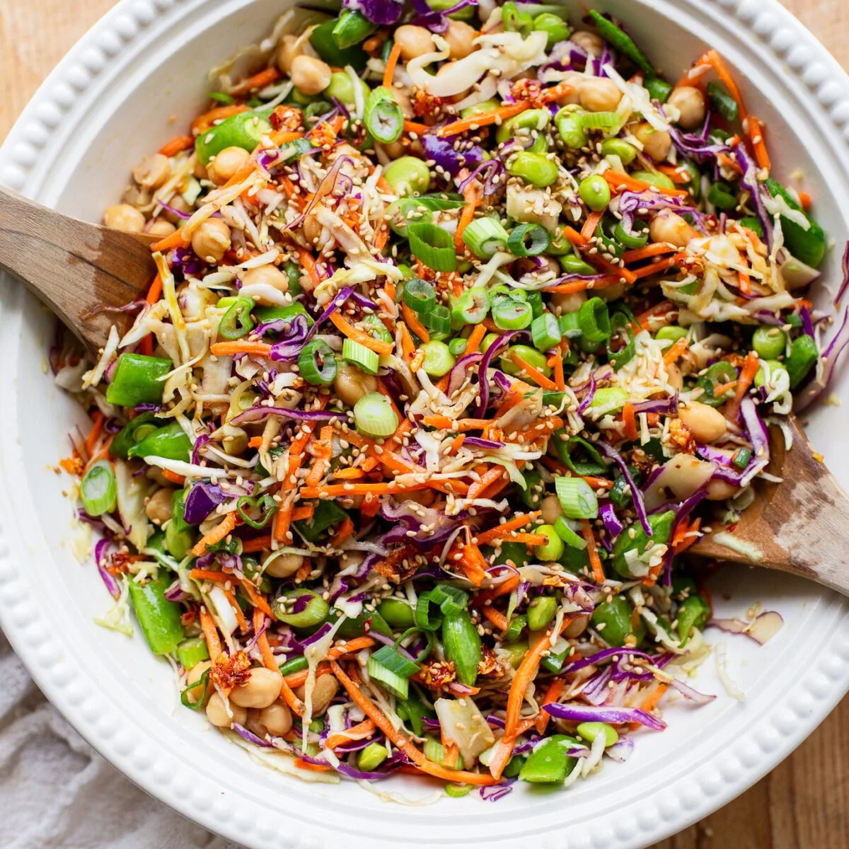 miso-lime bean salad