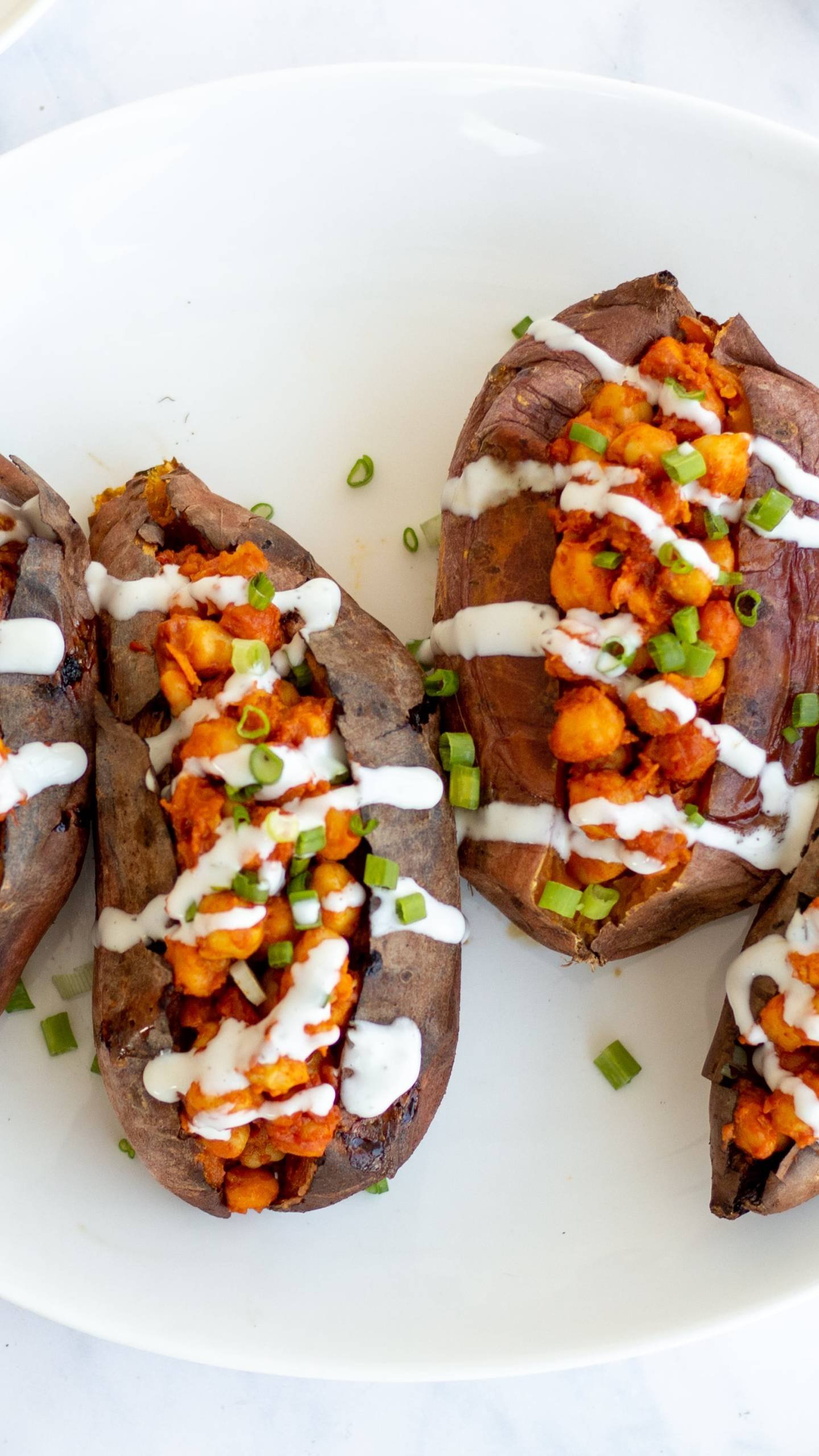 bbq stuffed sweet potatoes