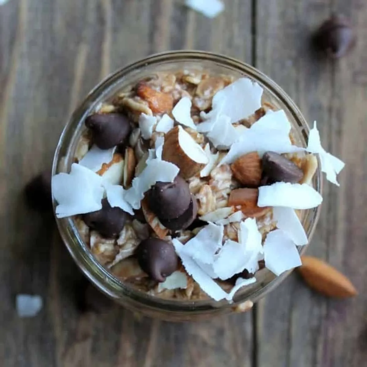almond joy breakfast porridge